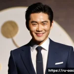 Home 20 나카무라 토모야 해외 활동 - **Prompt:** A charismatic Japanese actor, reminiscent of Tomoya Nakamura, stands confidently on a mo...