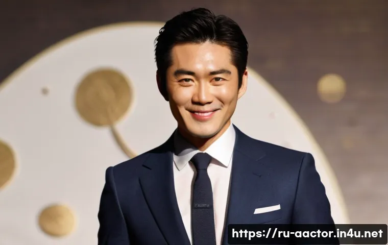 나카무라 토모야 해외 활동 - **Prompt:** A charismatic Japanese actor, reminiscent of Tomoya Nakamura, stands confidently on a mo...